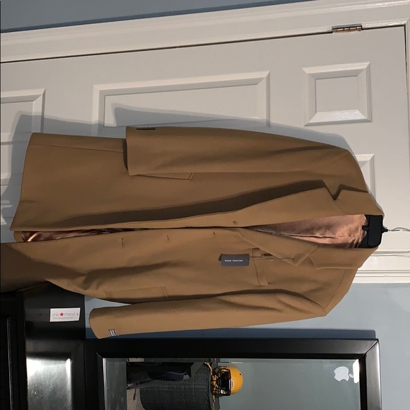 Michael Kors Men's Modern-Fit Overcoat - Picture 1 of 5